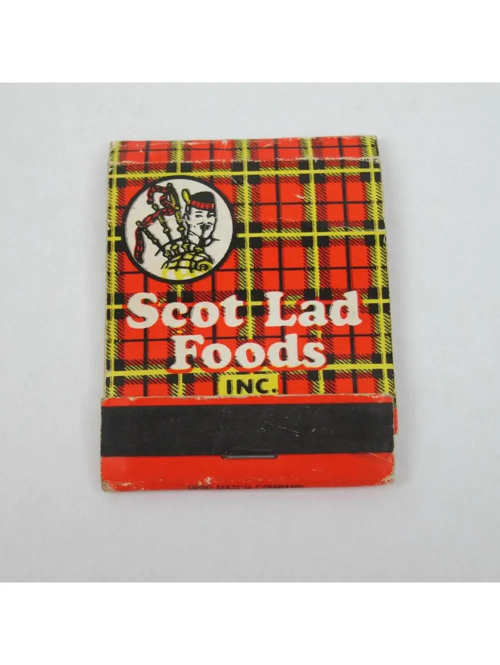 3 Vintage Matchbooks Scot Lad Foods, Thrifty Drug Stores,  Lady Lee Harvest Day